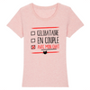 t-shirt en couple avec mon chat couleur rose