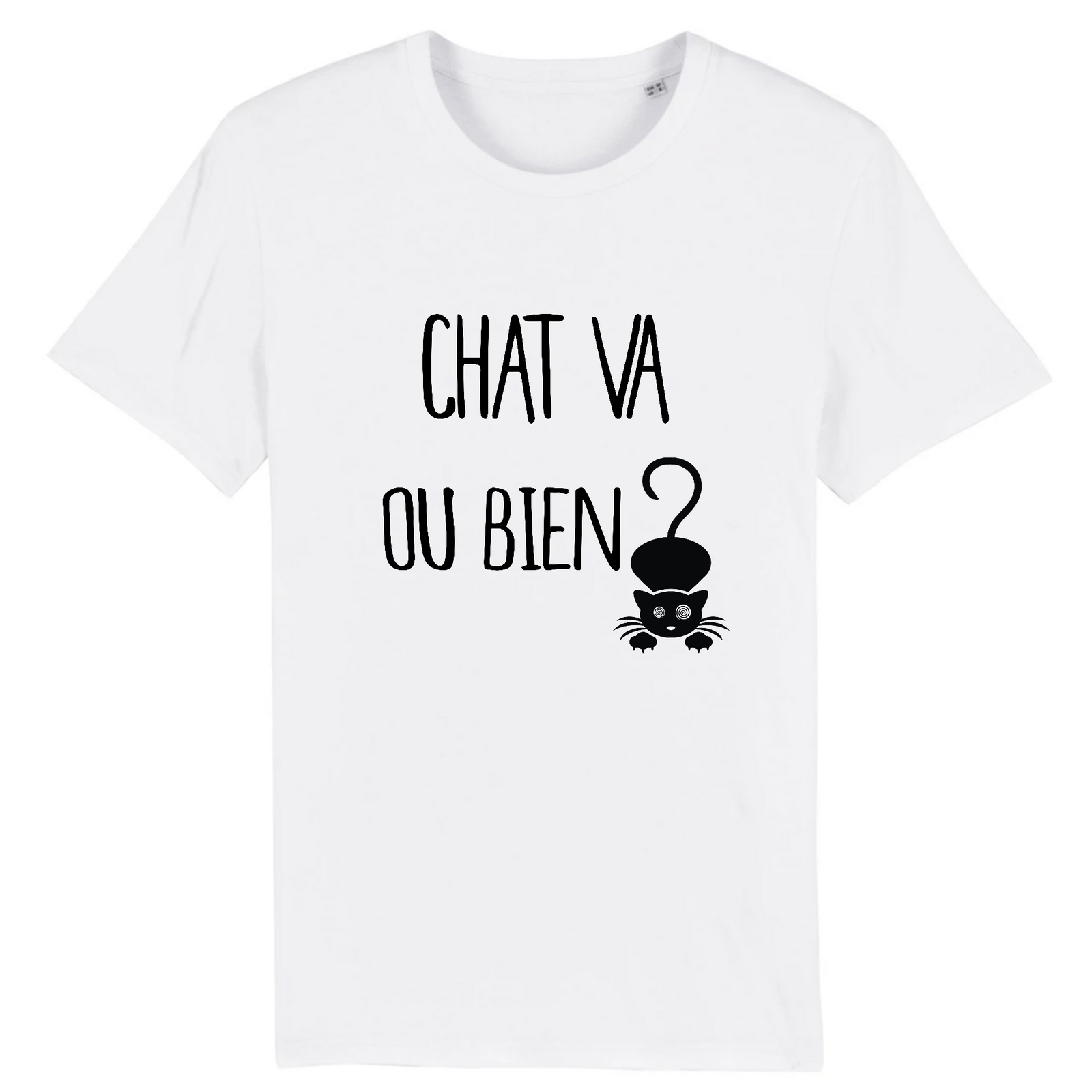 tee-shirt chat va ou bien