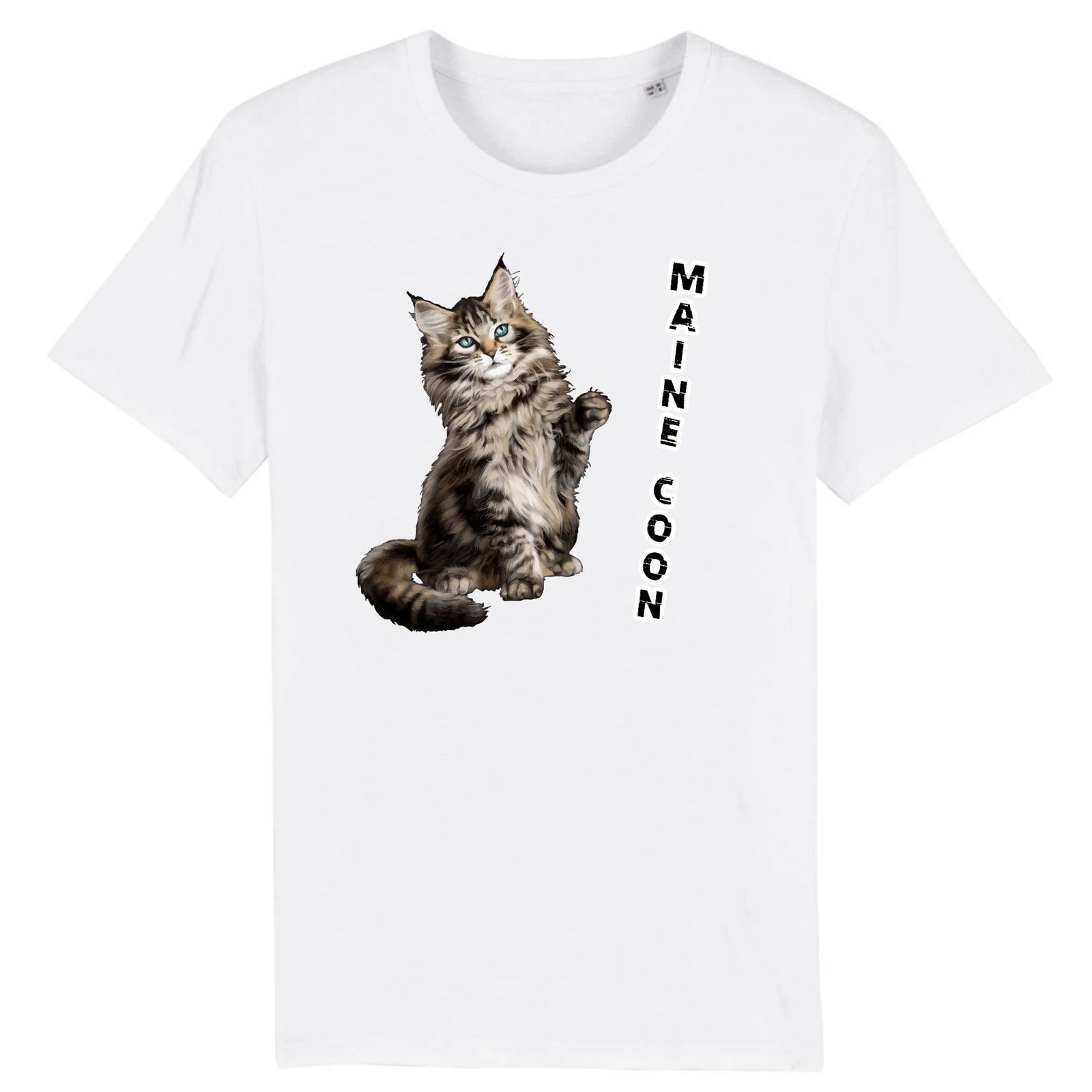 Tee-Shirt Chat Maine Coon