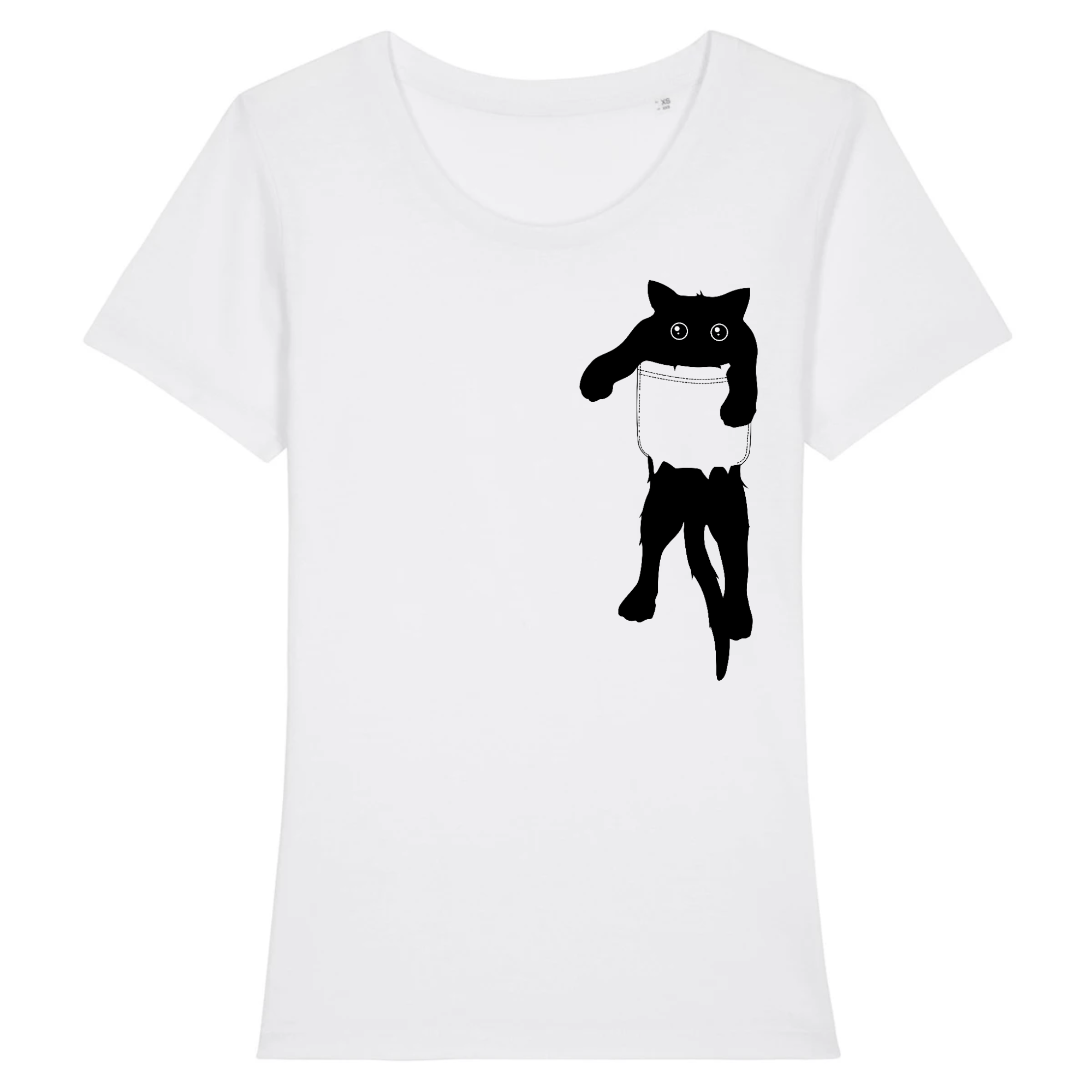T Shirt Chat Femme Chat Pristi