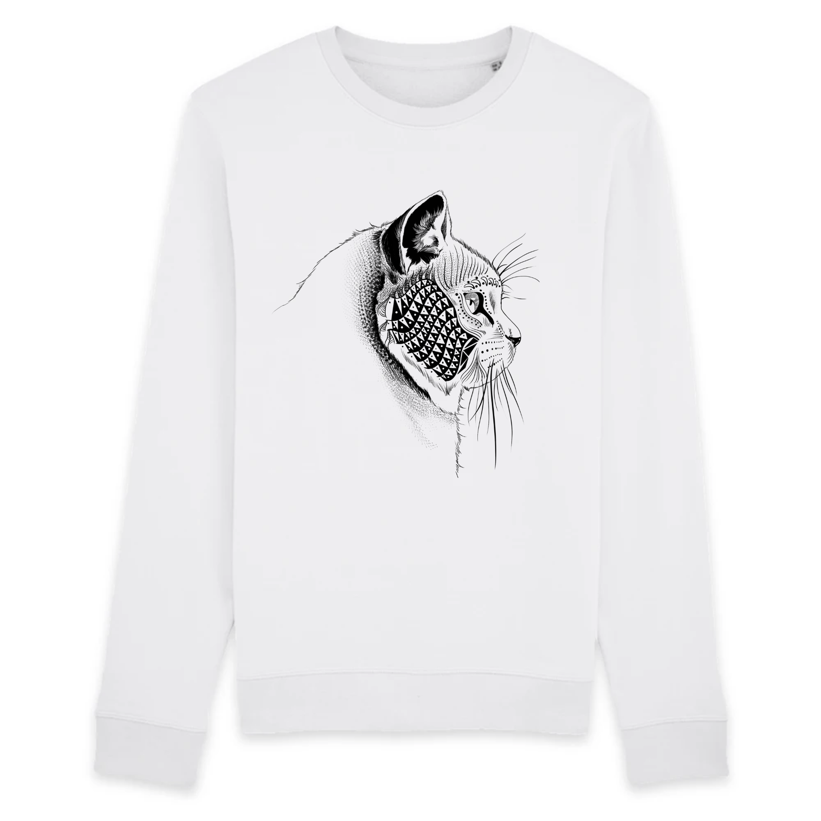Pull femme avec motif chat 2025