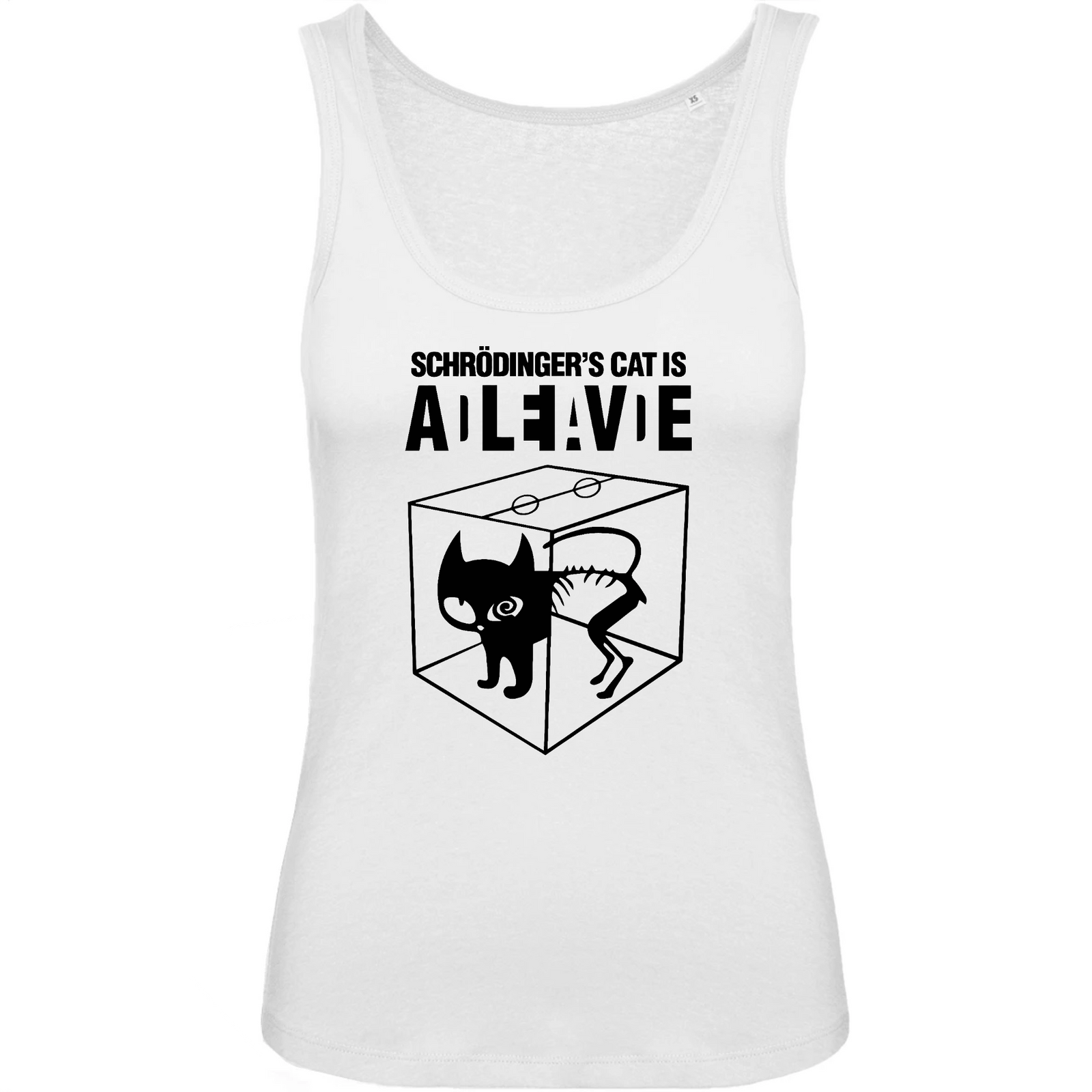 débardeur chat de Schrödinger