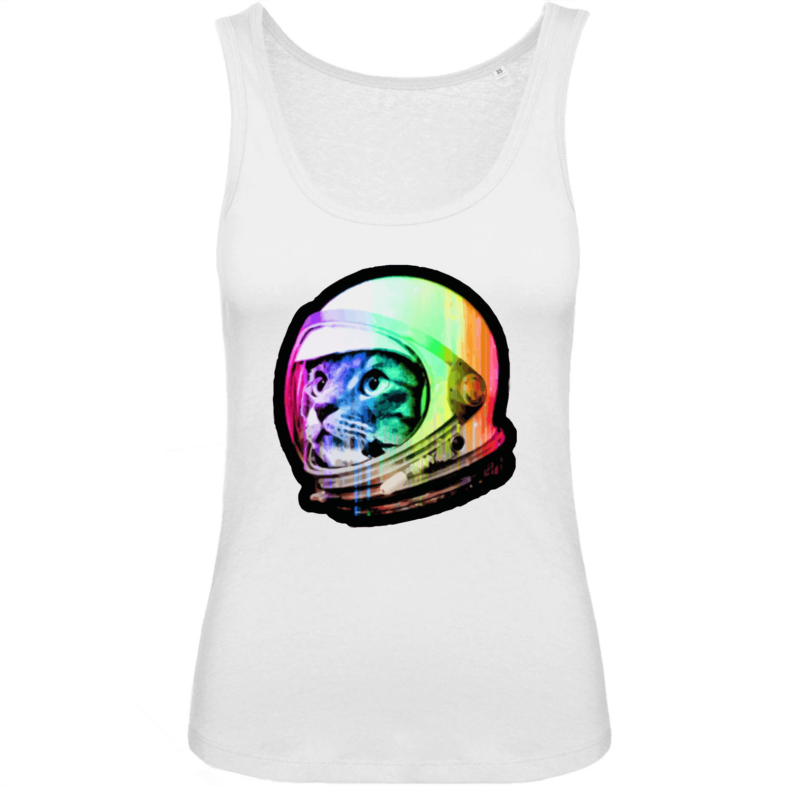 débardeur chat espace