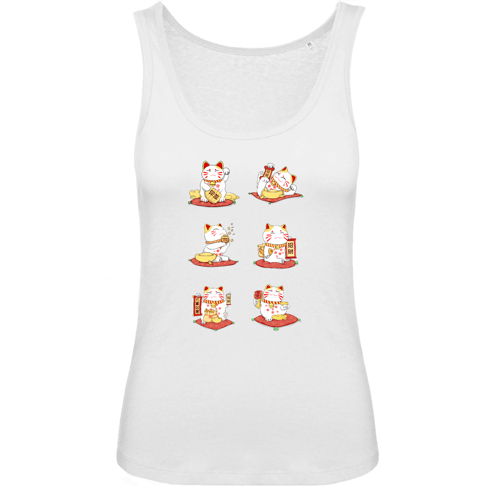 débardeur chat japonais