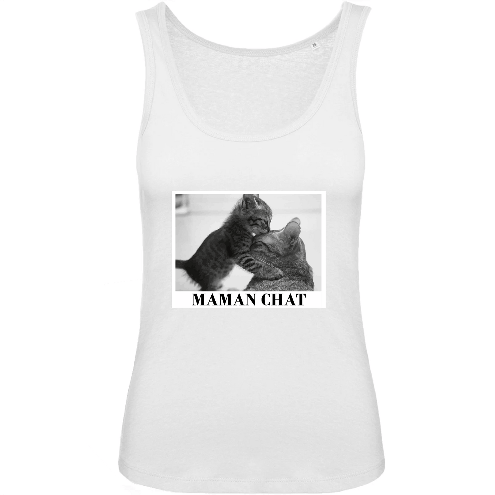 débardeur maman chat