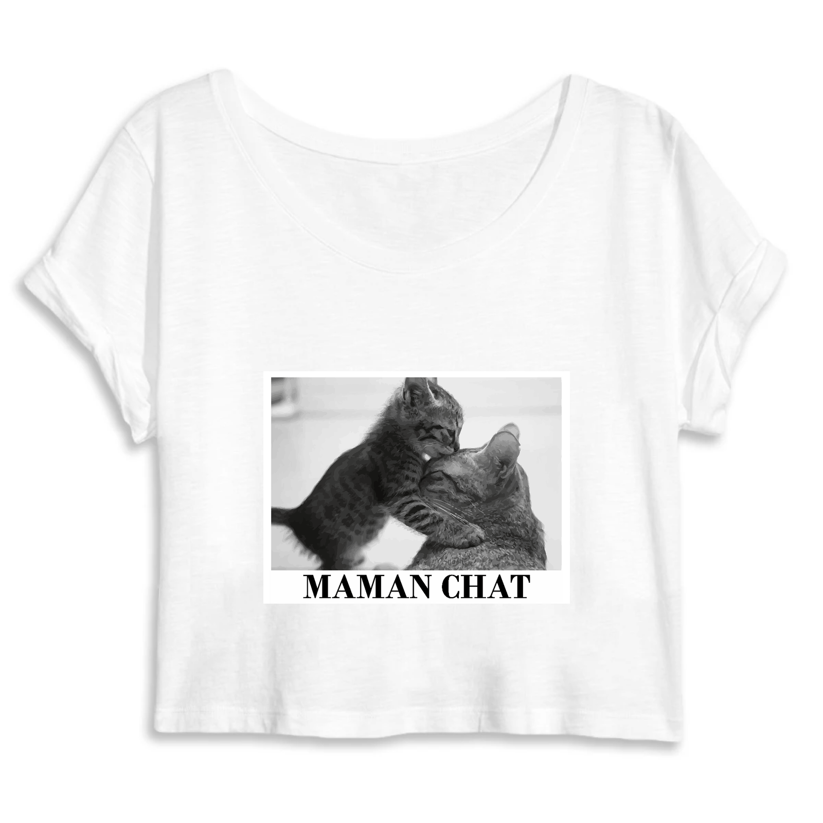 crop-top maman chat