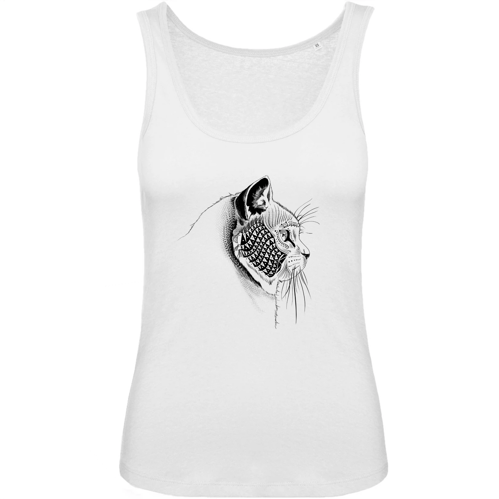 débardeur tête de chat