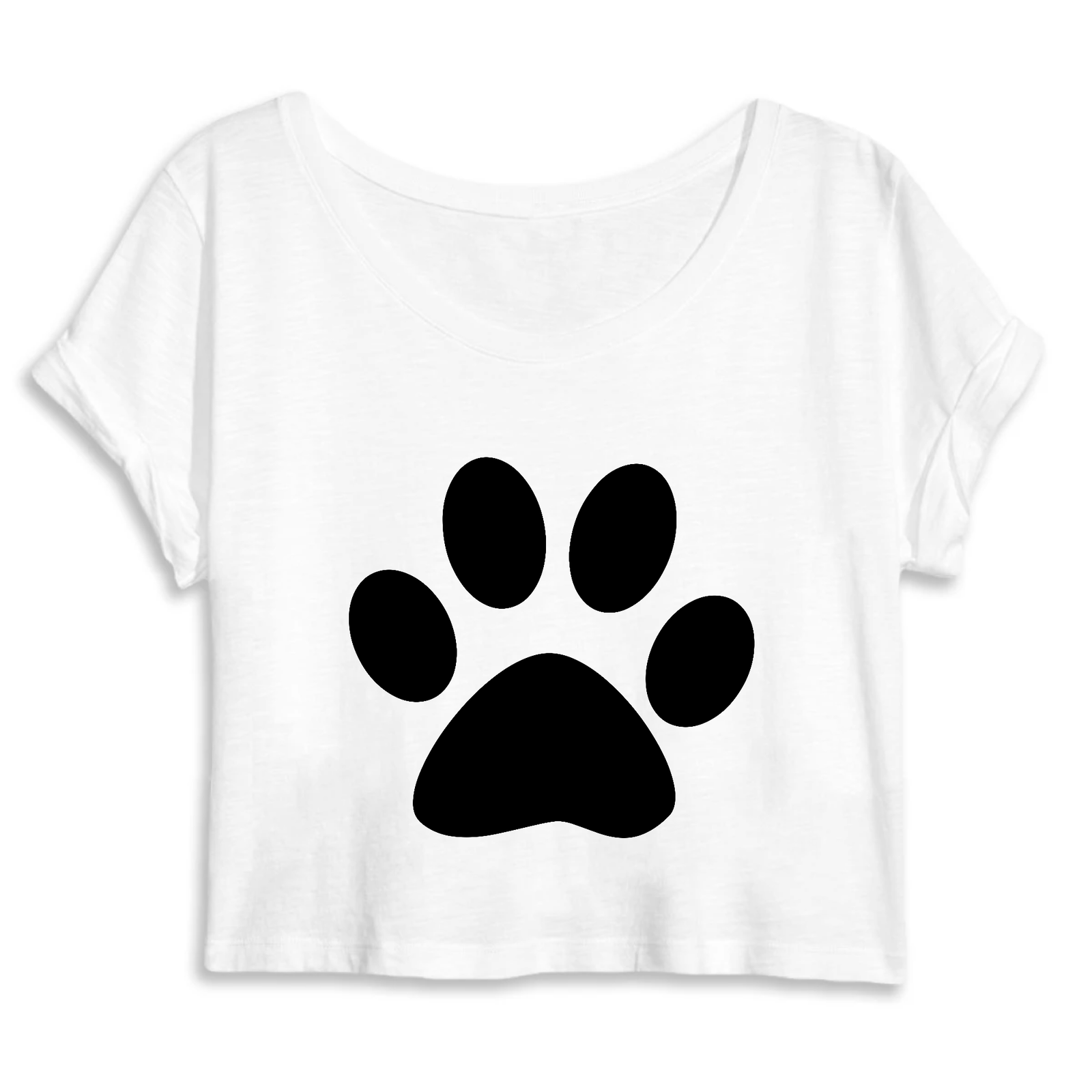 crop-top patte de chat