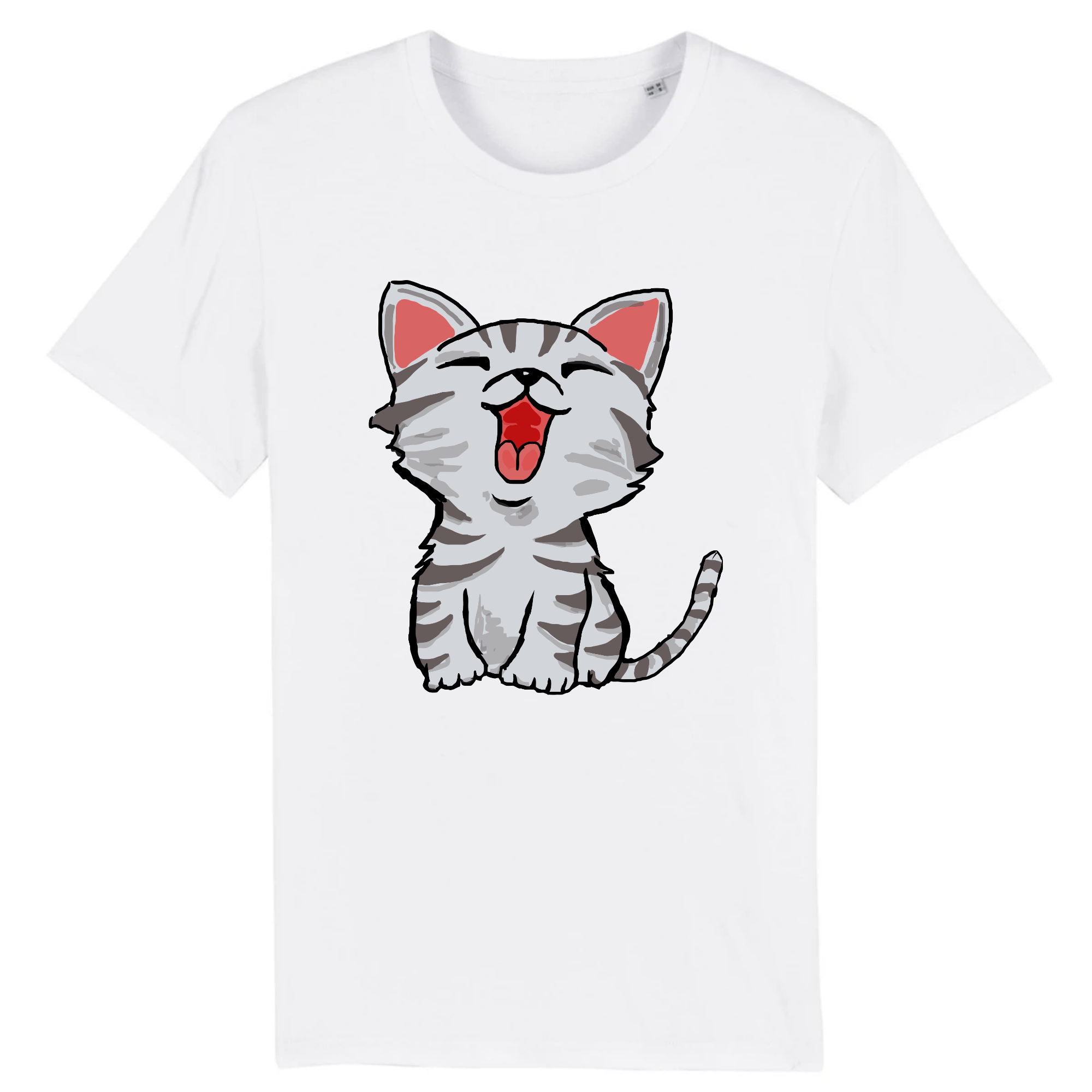 tee-shirt petit chat