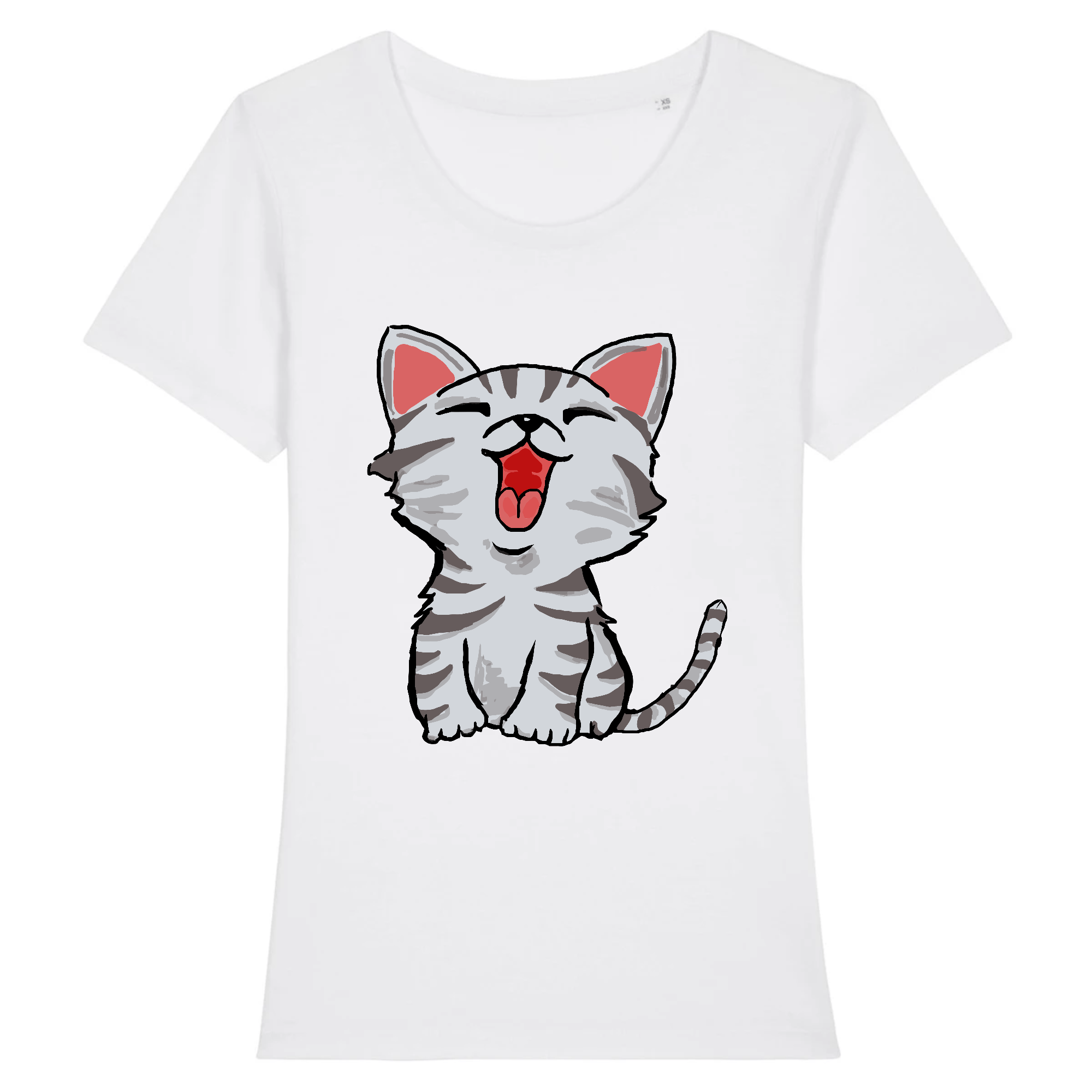 t-shirt petit chat