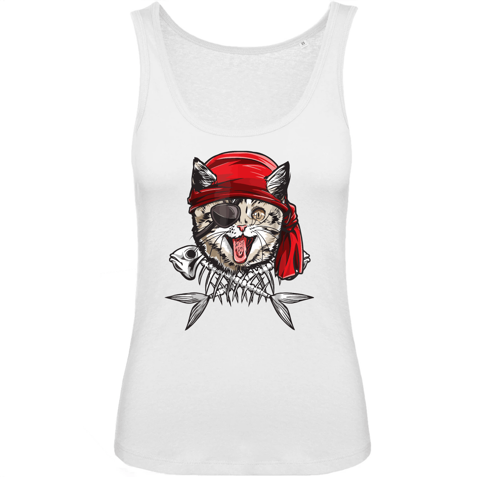 débardeur chat pirate