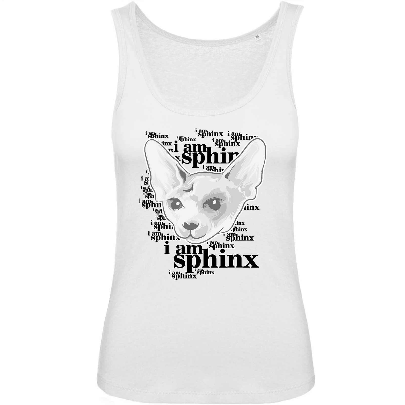 débardeur chat sphynx