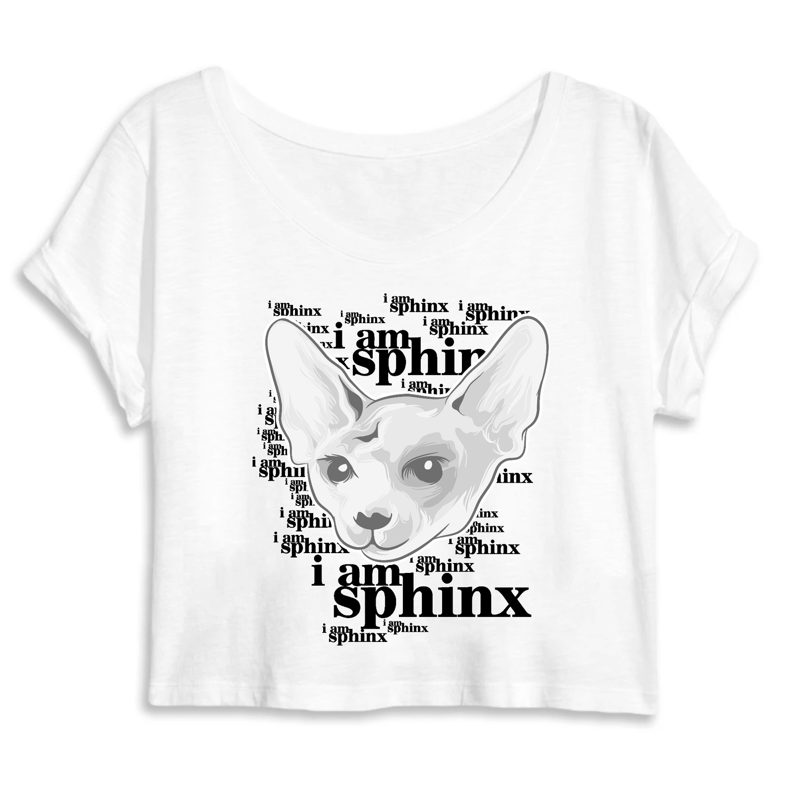 crop-top chat sphynx