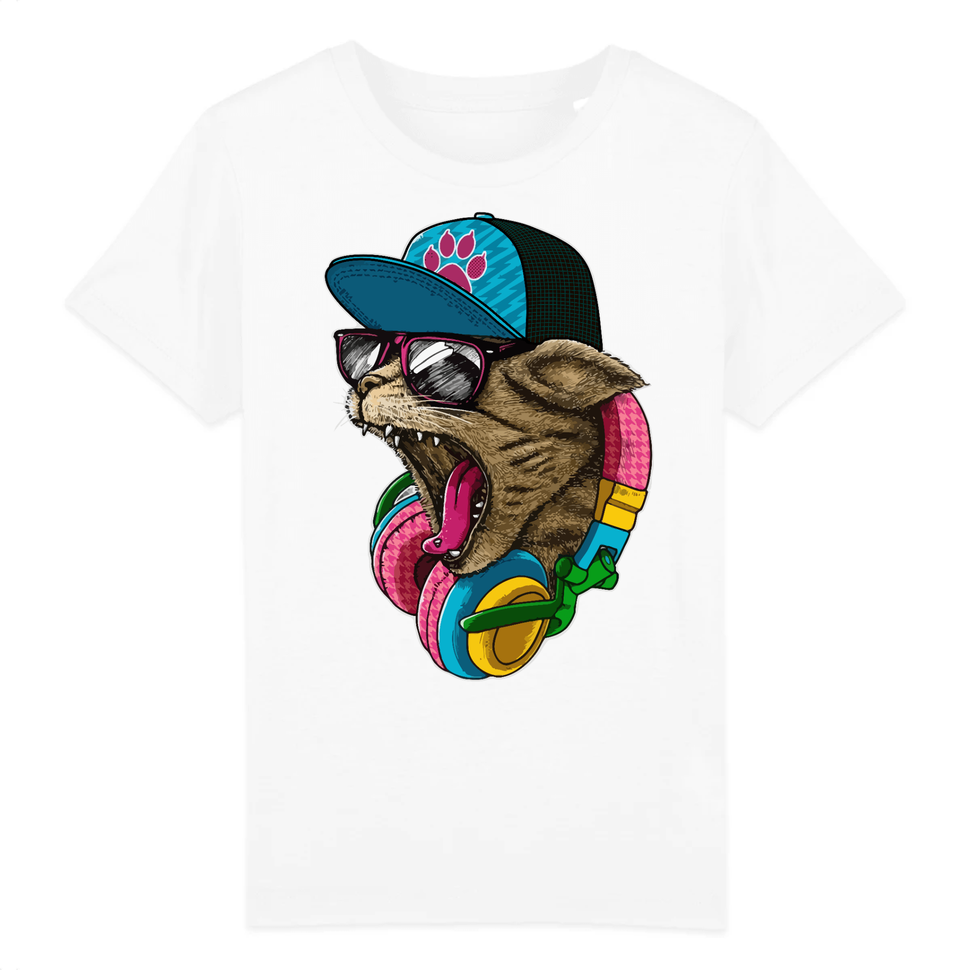 t-shirt cool cat enfant