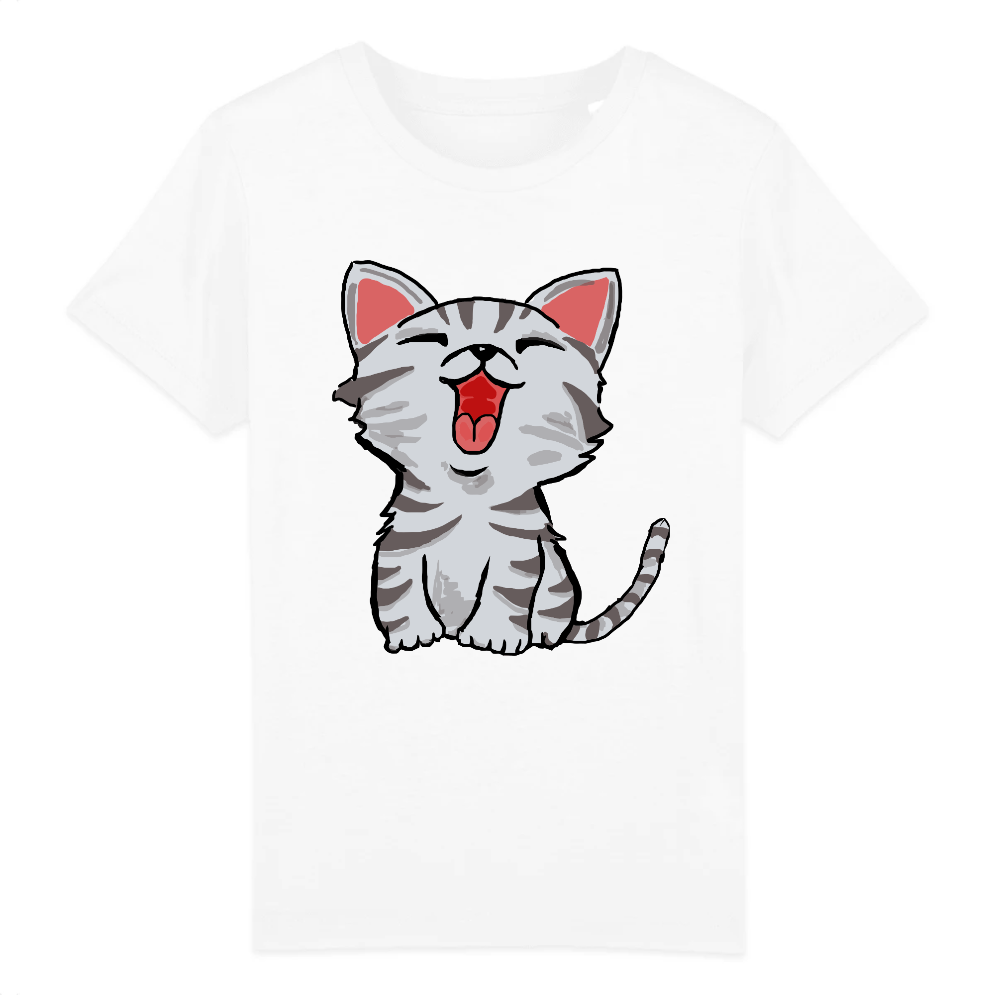 T-Shirt Petit Chat Enfant