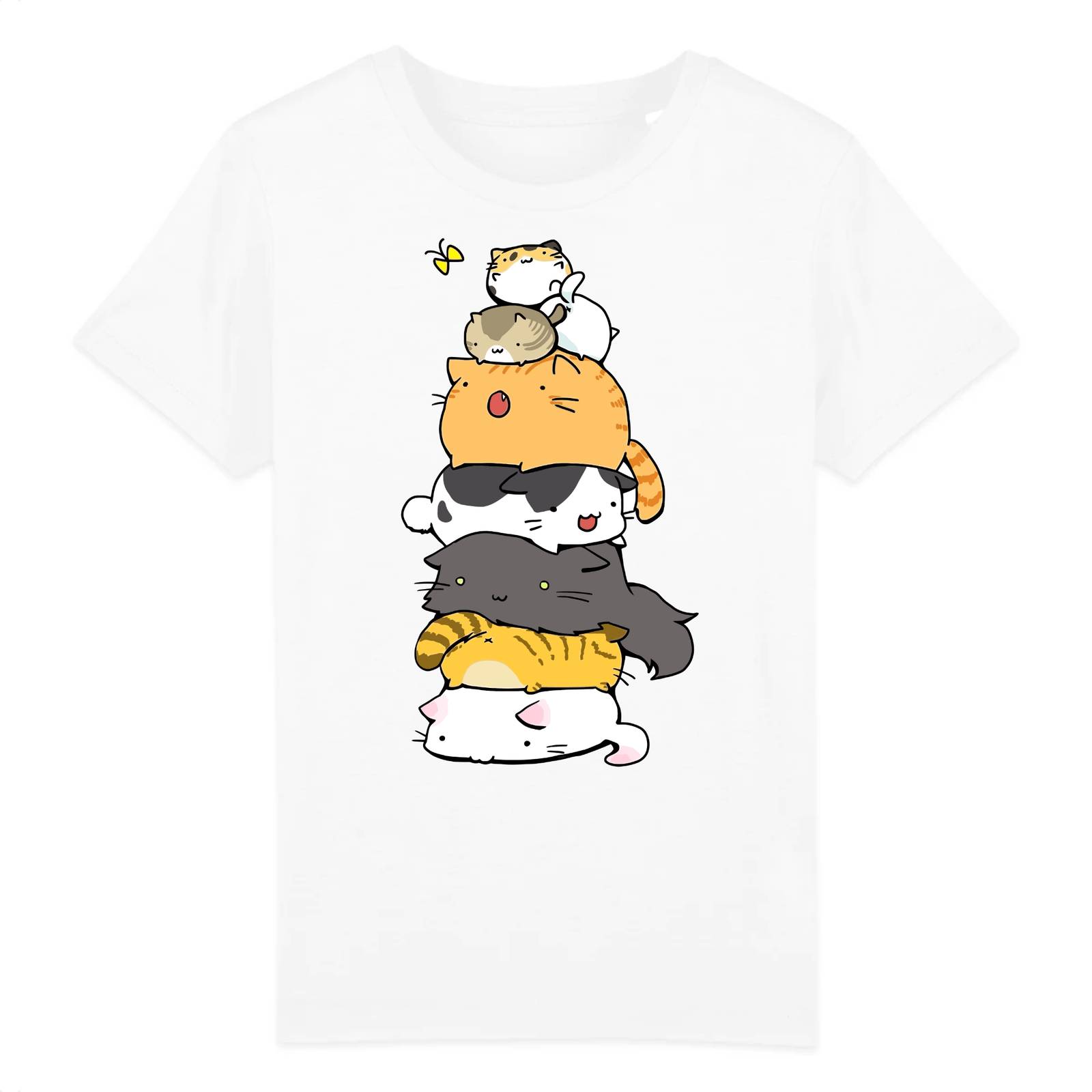 t-shirt chat totem enfant