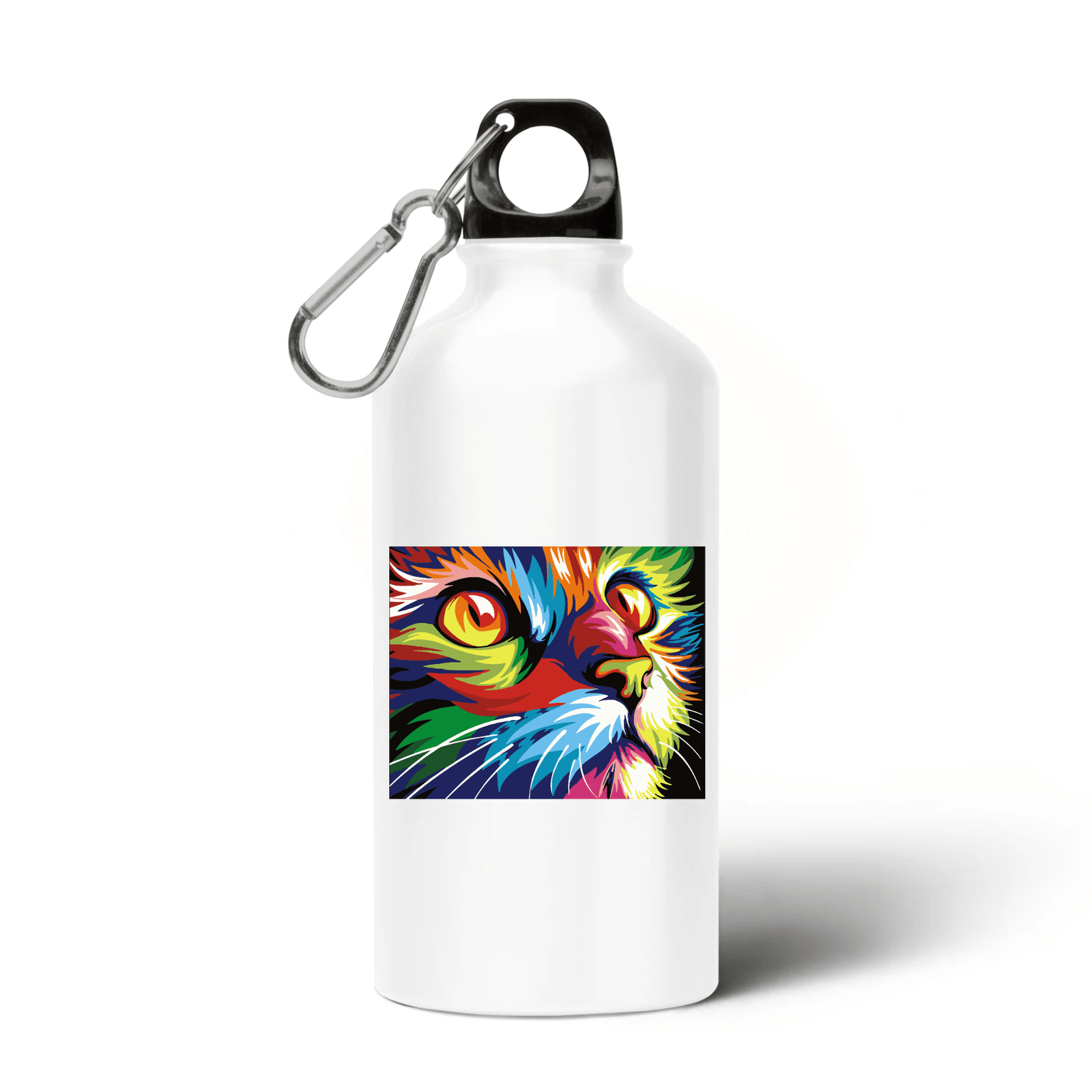 gourde chat psychédélique