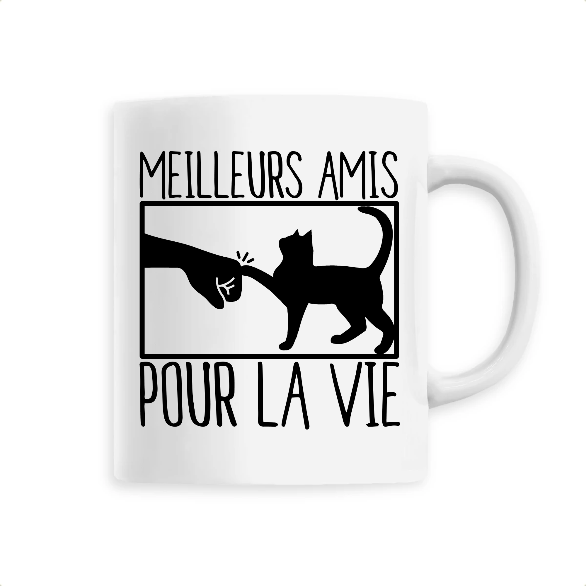 Mug chat drôle -  France