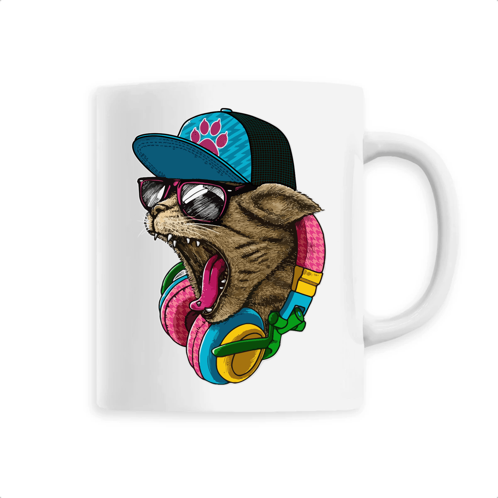 mug cool cat