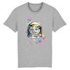 tee-shirt cat space couleur gris
