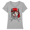 t-shirt chat pirate couleur gris
