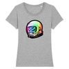 t-shirt chat espace couleur gris