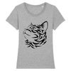 t-shirt motif chat couleur gris