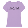 t-shirt chat-pristi classic couleur lavande