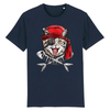tee-shirt chat pirate couleur marine