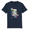 tee-shirt cat space couleur marine