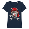 t-shirt chat pirate couleur marine
