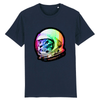 tee-shirt chat espace couleur marine