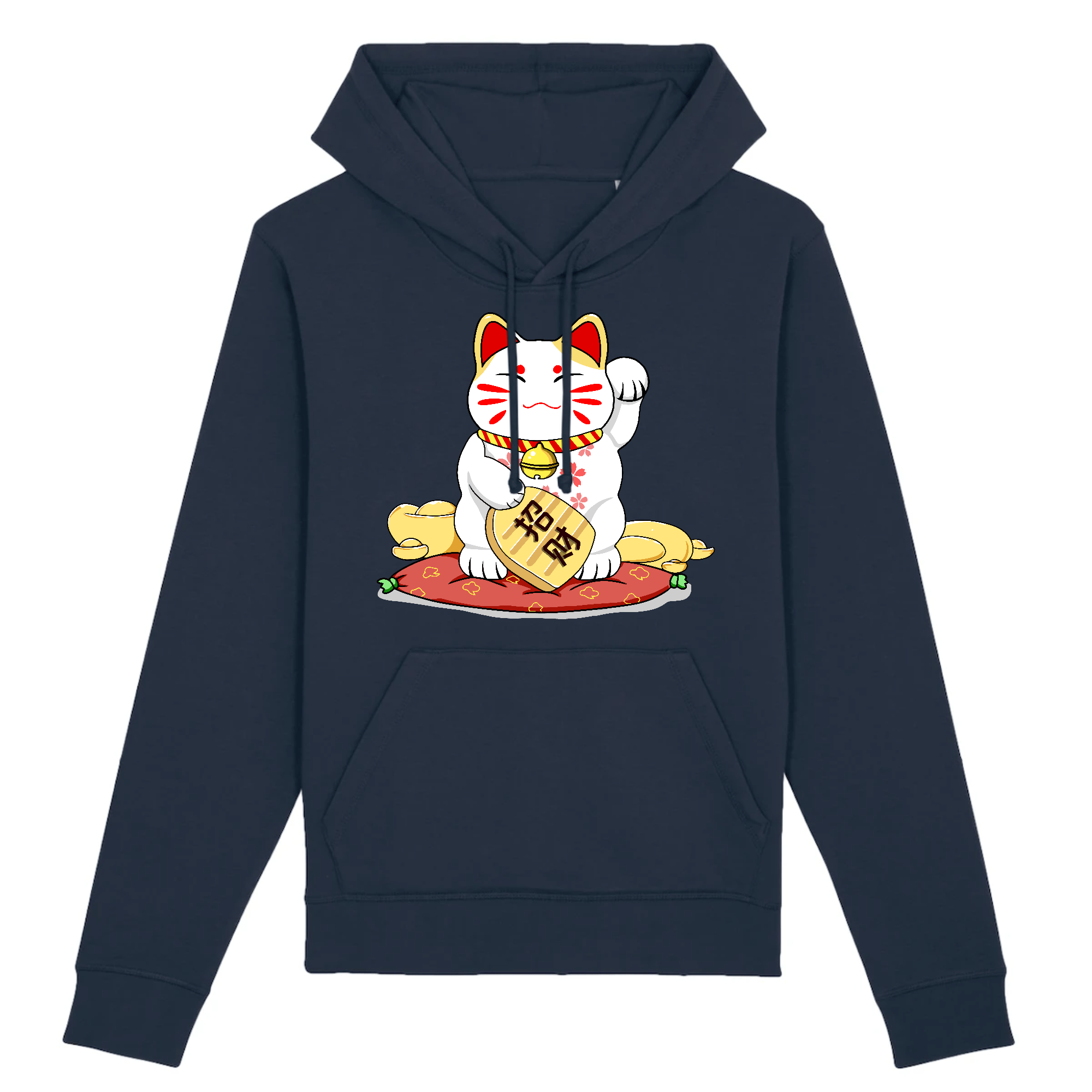 Maneki neko hoodie sales
