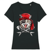 t-shirt chat pirate couleur noir