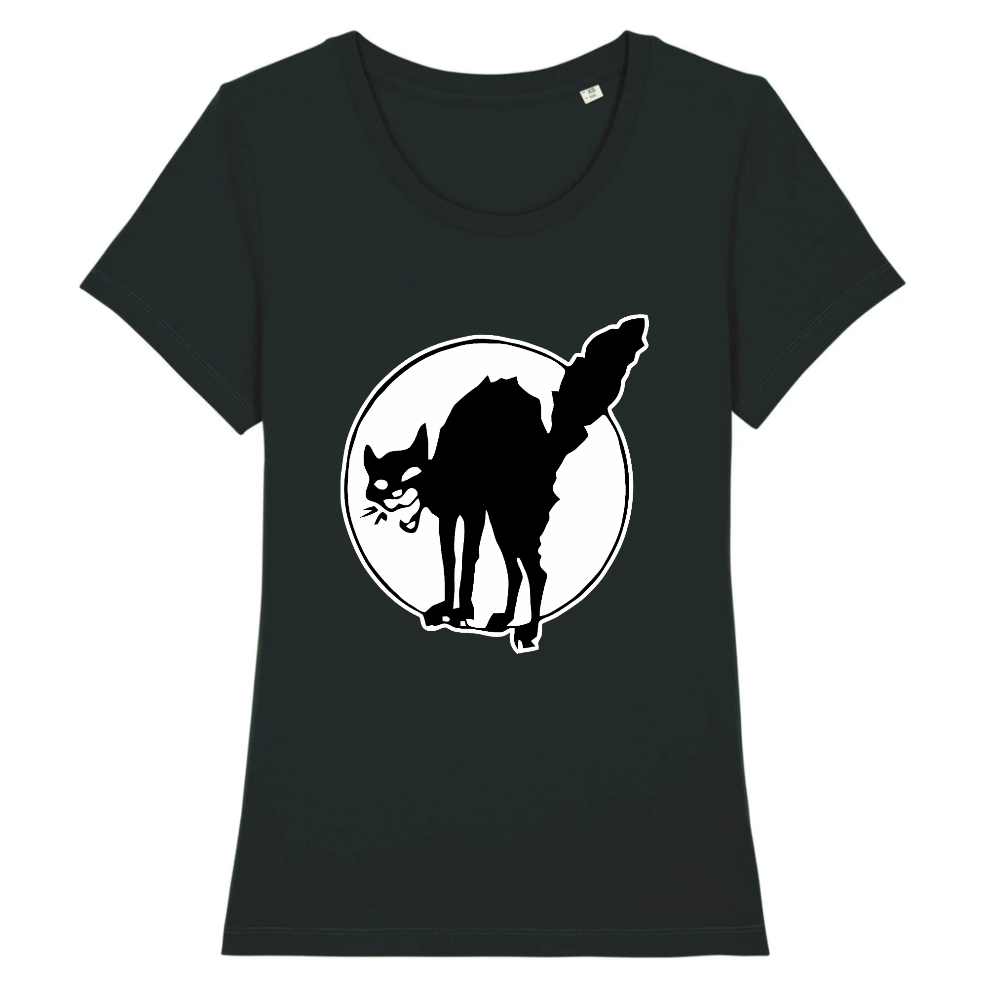 t-shirt anarchiste couleur noir