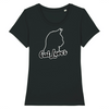 t-shirt cat lover silhouette couleur noir