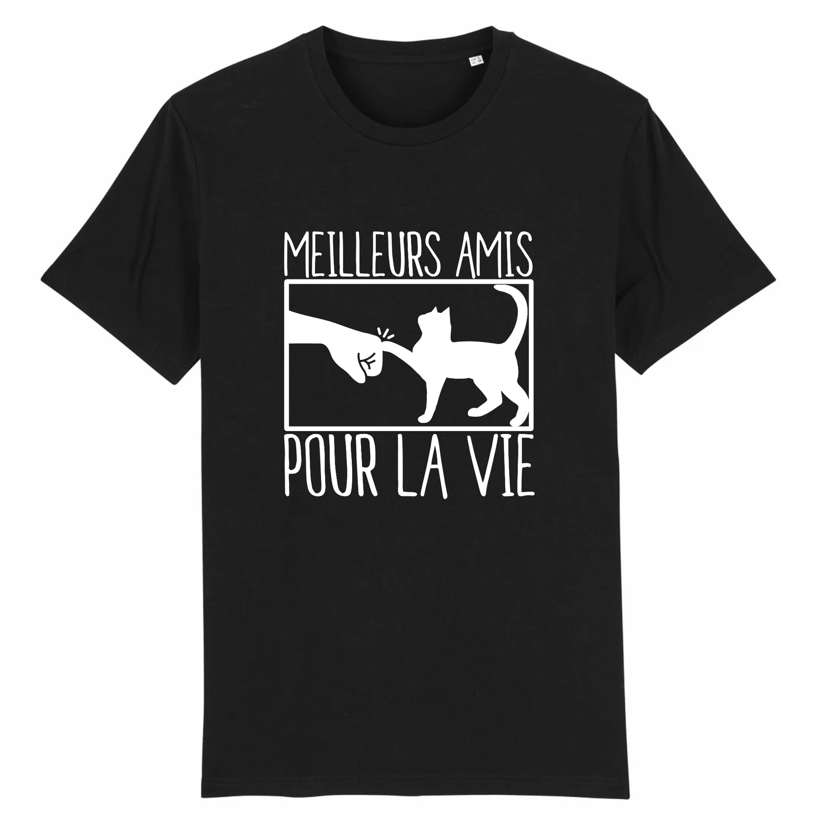 Tee-Shirt Chat Meilleurs Amis
