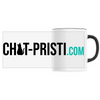 mug chat-pristi.com poignée noire