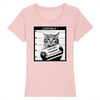 t-shirt chat humour couleur rose