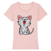 t-shirt petit chat couleur rose