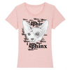 t-shirt chat sphynx couleur rose