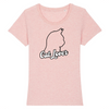 t-shirt cat lover silhouette couleur rose
