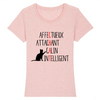 t-shirt chat qualités couleur rose